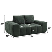 Medwin Compressed Loveseat - LV07191