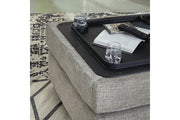 Megginson Storm Ottoman With Storage - Gate FurnitureOttoman