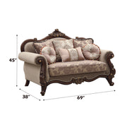 Mehadi Loveseat W/6 Pillows - 50691
