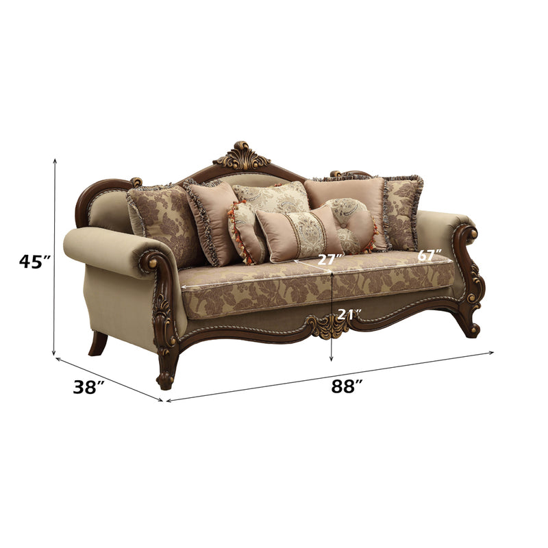 Mehadi Sofa W/8 Pillows - 50690