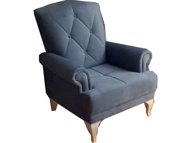 Melis Chair Blue in Blue - 102-MEL-MAXH43-B
