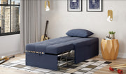 Mello Pull Out Chair In A Box (Corvet Navy) - Gate FurnitureLiving Room Chair