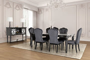 Melodi Parc Black Dining Table - FM3416BK-T