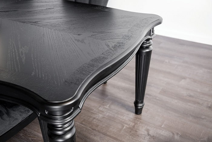 Melodi Parc Black Dining Table - FM3416BK-T