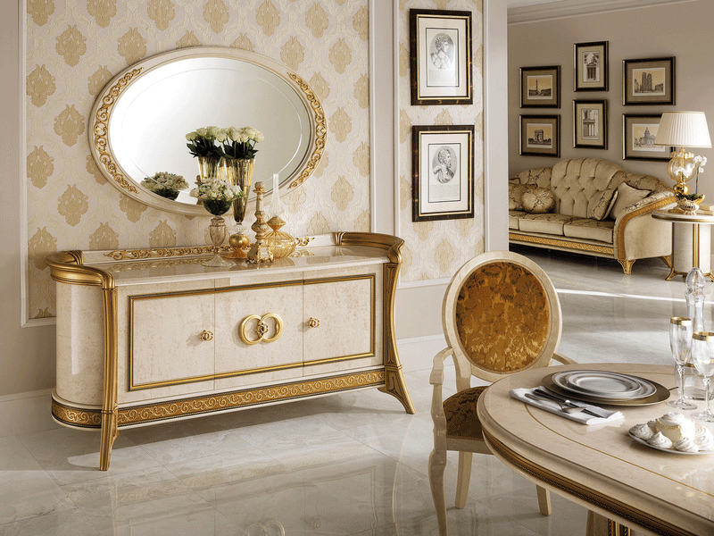 Melodia Mirror For Buffet/Vanity Dresser - i37883 - Gate Furniture