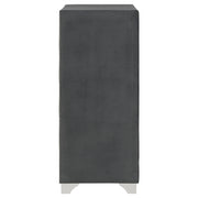 Melody 5-drawer Bedroom Chest Grey - 223385