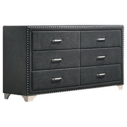 Melody 5-piece Eastern King Bedroom Set Grey - 223381KE-S5