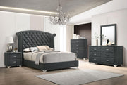 Melody 5-piece Queen Bedroom Set Grey - 223381Q-S5