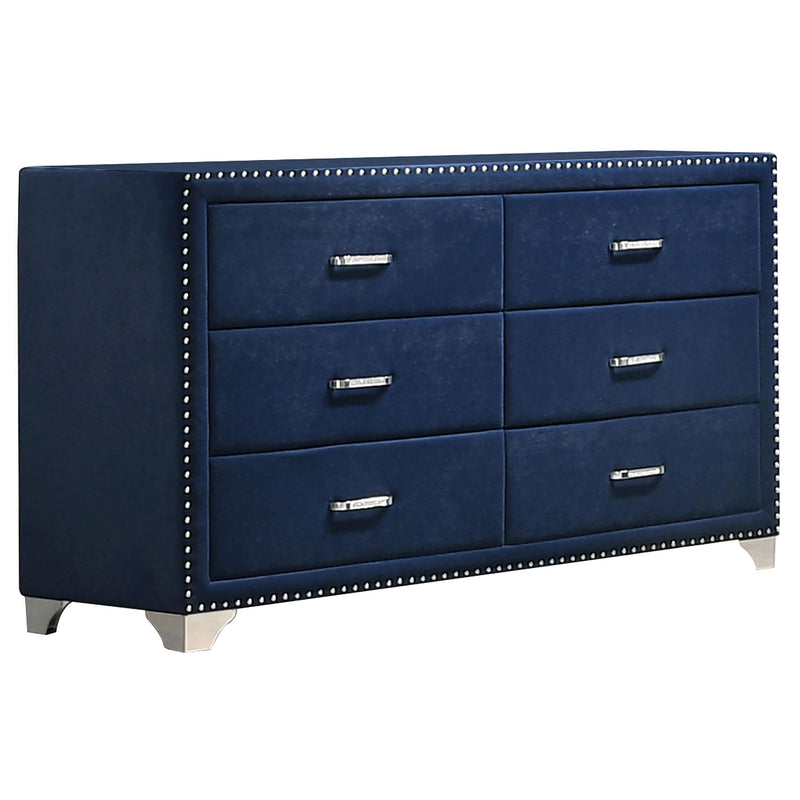 Melody 5-piece Queen Bedroom Set Pacific Blue - 223371Q-S5