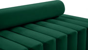 Melody Velvet Upholstered Chair in Green - 647Green-C