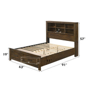 Merrilee II Queen Bed W/Storage - BD02077Q