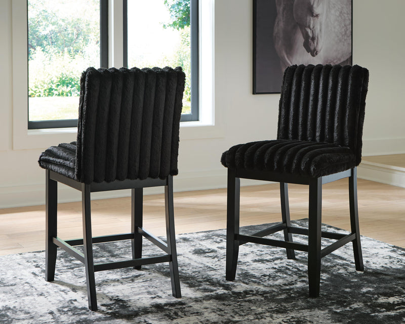 Mervannie Counter Height Barstool (Set of 2) - PCD571-124X2