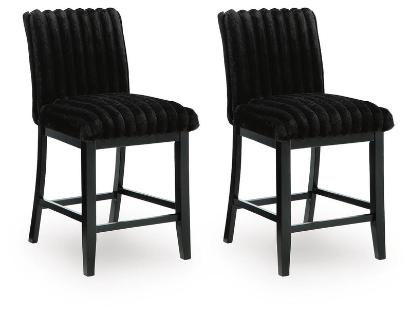 Mervannie Counter Height Barstool (Set of 2) - PCD571-124X2