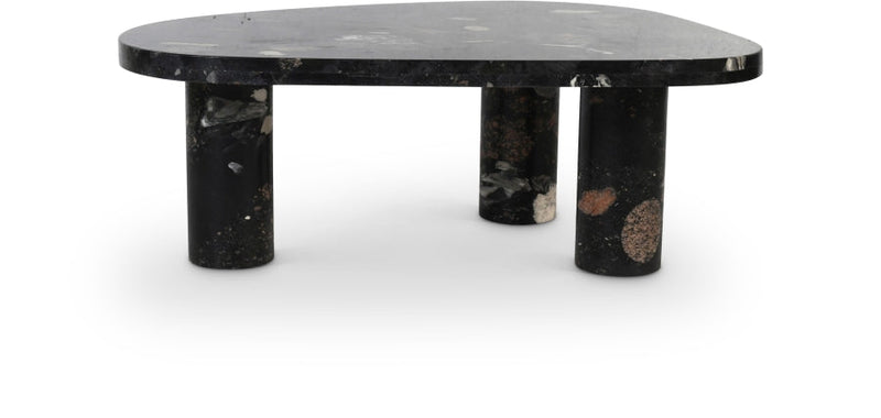 Messina Granite Coffee Table in Stone - 99008Pebble-CT