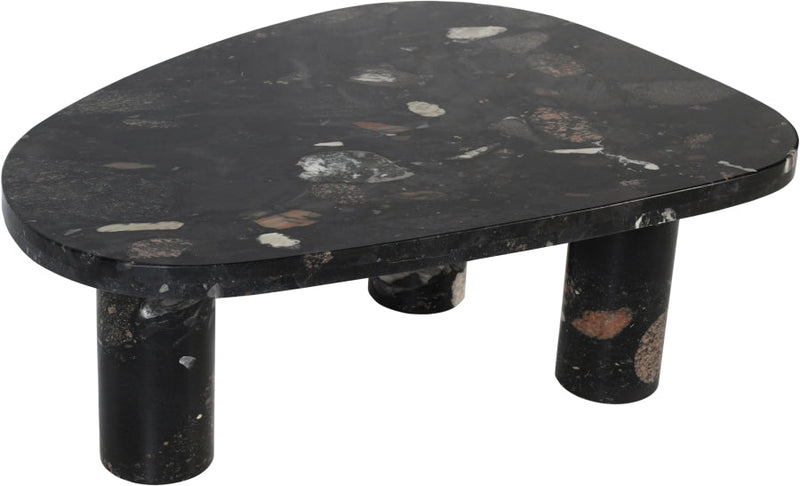 Messina Granite Coffee Table in Stone - 99008Pebble-CT