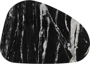Messina Marble Coffee Table in Black - 99008Black-CT
