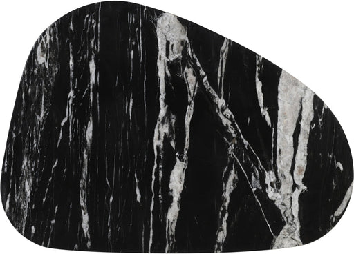 Messina Marble Coffee Table in Black - 99008Black-CT
