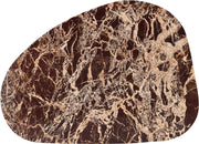 Messina Marble Coffee Table in Burgundy - 99008Cherry-CT
