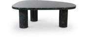 Messina Marble Coffee Table in Green - 99008Green-CT