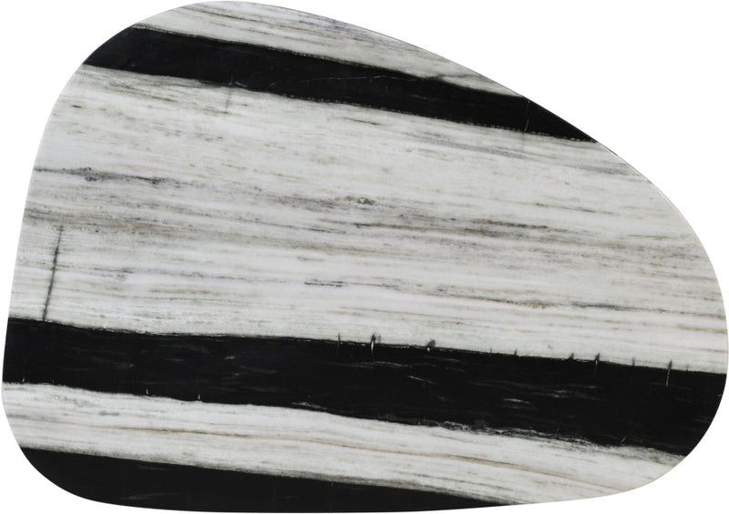 Messina Marble Coffee Table in Panda - 99008Panda-CT
