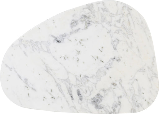 Messina Marble Coffee Table in White - 99008White-CT