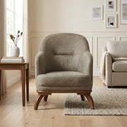 Mia 4-pieces (2 Sofa & 2 Chair) Livingroom Set Beige in Beige - 101-MIA-ALA03-3311