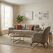 Mia Convertible Sofa Beige in Beige - 101-MIA-ALA03-3