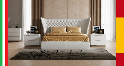 Miami Bed With Onda Nightstands Set - p14450