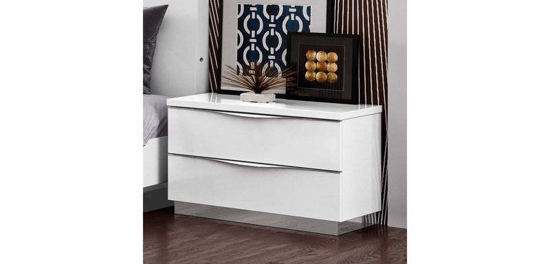 Miami Bed With Onda Nightstands Set - p14450