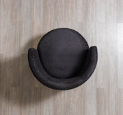 Michelle Black Velvet Chair - MICHELLE BK-CH
