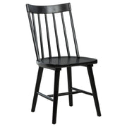Middleton 7-piece Extension Leaf Dining Set Brown and Black - 108541-S7B