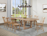 Middleton 9-piece Extension Leaf Dining Set Natural Brown - 108541-S9N