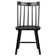 Middleton Solid Wood Dining Side Chair Black (Set of 2) - 108546BLK