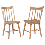 Middleton Solid Wood Dining Side Chair Brown (Set of 2) - 108546NAT