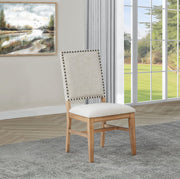 Middleton Upholstered Dining Side Chair Beige (Set of 2) - 108542