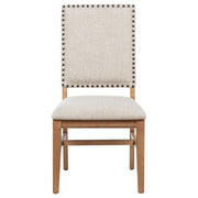 Middleton Upholstered Dining Side Chair Beige (Set of 2) - 108542