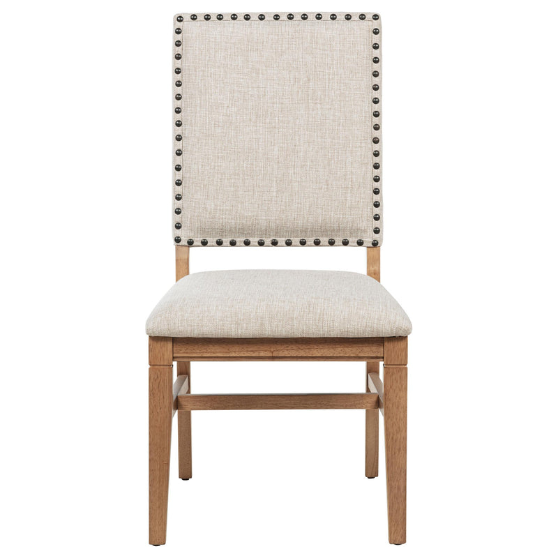 Middleton Upholstered Dining Side Chair Beige (Set of 2) - 108542