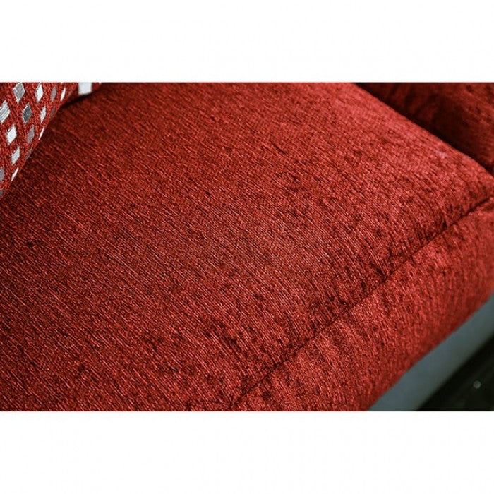 Midleton Gray/Red/Black Sofa - SM7440-SF