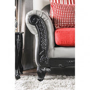Midleton Gray/Red/Black Sofa - SM7440-SF