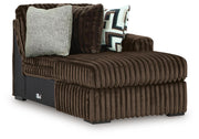 Midnight-Madness 2-Piece Sectional and Ottoman - 98104U7