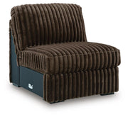 Midnight-Madness 3-Piece Sectional, Oversized Chair and Ottoman - 98104U10