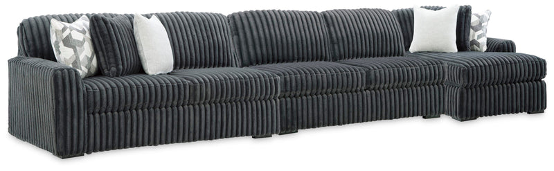 Midnight-Madness 3-Piece Sectional with Chaise - 98105S28