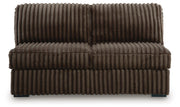 Midnight-Madness 4-Piece Sectional and Oversized Accent Ottoman - 98104U5