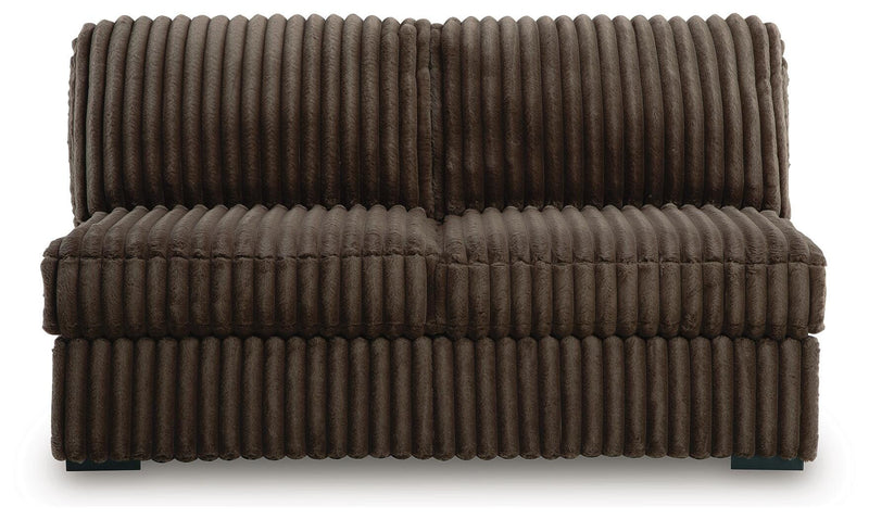 Midnight-Madness 4-Piece Sectional and Oversized Chair - 98104S27