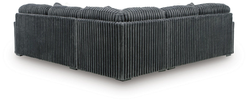 Midnight-Madness Gunmetal 3-Piece Sectional - 98105S5