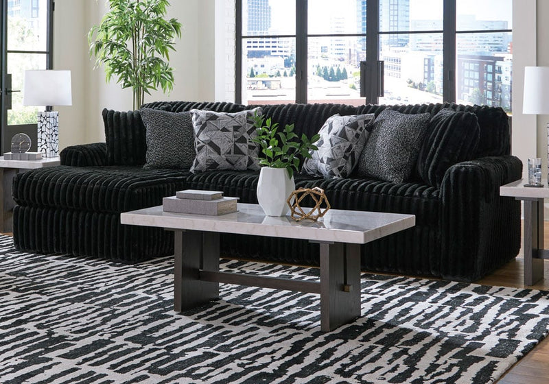Midnight - Madness Onyx 2 - Piece LAF Sectional - Gate FurnitureSectional