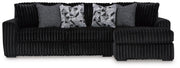 Midnight - Madness Onyx 2 - Piece RAF Sectional - Gate FurnitureSectional