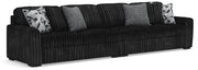 Midnight-Madness Onyx 2-Piece Sectional - 98103S7