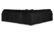 Midnight - Madness Onyx 3 - Piece Sectional - Gate FurnitureSectional