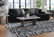 Midnight-Madness Onyx 3-Piece Sectional with Chaise - 98103S16